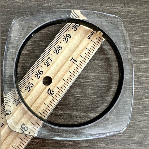 ALEXIS BITTAR Square Lucite® Bangle Bracelet - Picture 9 of 12